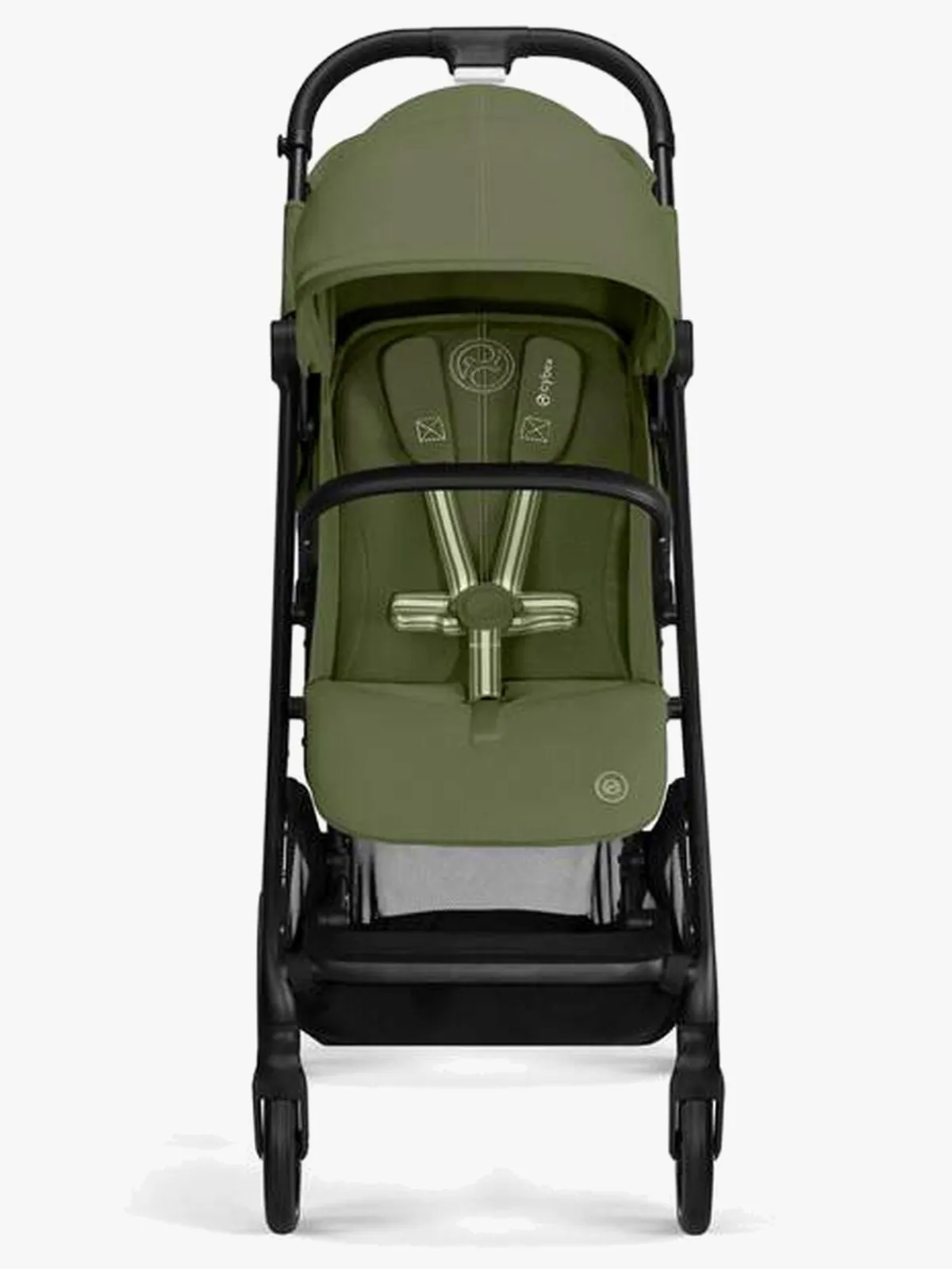 Cybex Beezy Klapvogn, Black/Moss Green