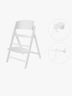 Cybex Click & Fold Højstol 3-in-1, All White