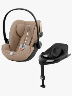 Cybex Autostole 0-13 Kg-Cloud G i-Size Plus Autostol Baby inkl. Base G, Almond Beige