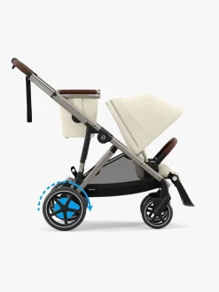 Cybex Duo- & Kombivogne-e-GAZELLE S Duovogn inkl. Cloud G i-Size Plus & Base, Seashelle Beige