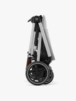 Klapvogne|Cybex e-GAZELLE S Klapvogn, Stone Grey/Silver