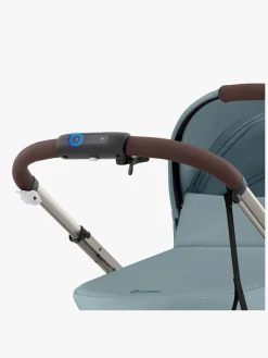 Klapvogne|Cybex e-GAZELLE S Klapvogn, Stormy Blue/Taupe