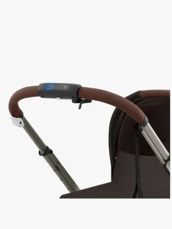 Klapvogne|Cybex e-GAZELLE S Klapvogn, Taupe/Chocolate Brown Brun