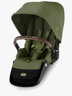 Søskendevogne|Cybex e-Gazelle S Søskendevogn, Moss Green/Taupe