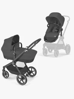Cybex Duo- & Kombivogne-EOS Lux Duovogn, Black/Moon Black