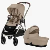 Cybex Duo- & Kombivogne-GAZELLE S Duovogn, Almond Beige/Taupe