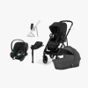 Vognpakker|Autostolspakker|Cybex GAZELLE S Duovogn inkl. Aton B2 i-Size Autostol Baby inkl. Base, Moon Black/Black