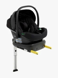 Cybex Vognpakker-GAZELLE S Duovogn inkl. Beemoo Route i-Size Autostol Baby & ISOFIX Base, Seashell Beige/Black Stone
