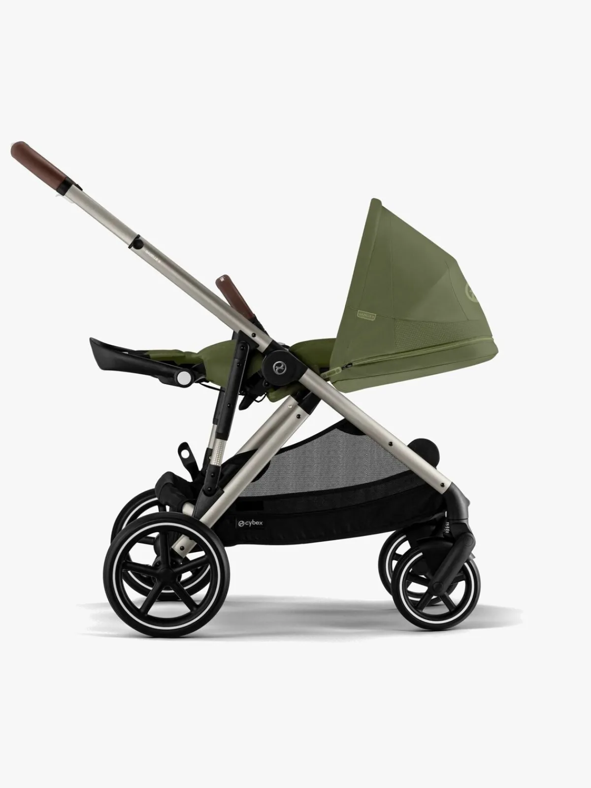 Cybex Klapvogne-GAZELLE S Klapvogn, Taupe/Moss Green