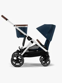 Cybex Klapvogne-GAZELLE S Klapvogn, Ocean Blue/Silver