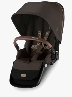 Vogndele|Cybex GAZELLE S Sæde, Black/Chocolate Brown Brun