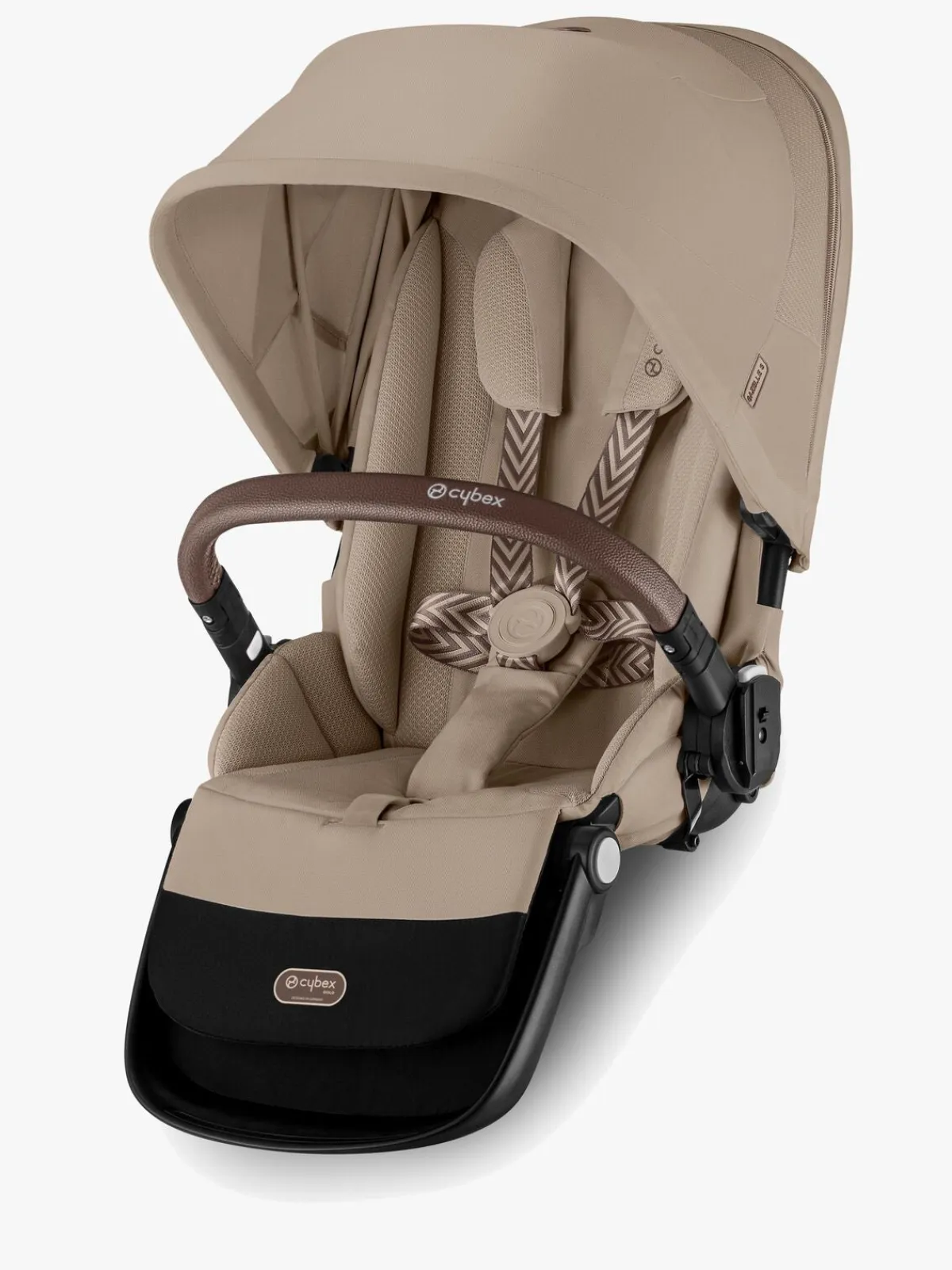 Søskendevogne|Cybex GAZELLE S Søskendevogn, Almond Beige/Taupe