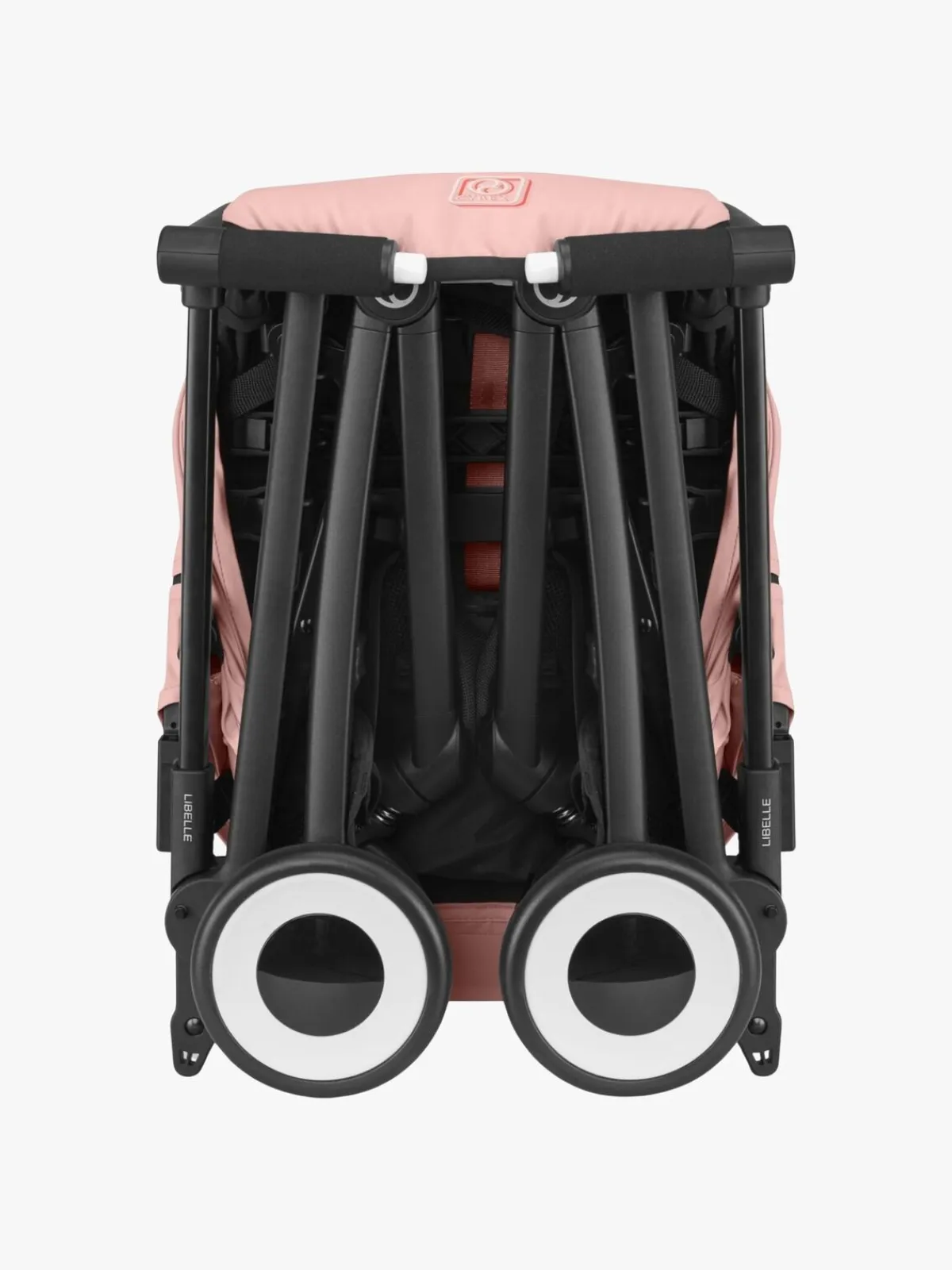 Rejseklapvogne|Cybex LIBELLE Klapvogn, Black/Candy Pink Lyserød