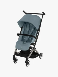 Rejseklapvogne|Cybex LIBELLE Klapvogn, Taupe/Stormy Blue Blå