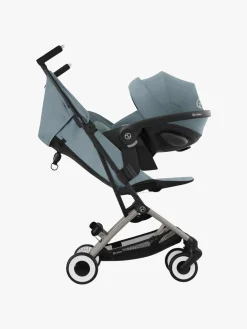 Rejseklapvogne|Cybex LIBELLE Klapvogn, Taupe/Stormy Blue Blå