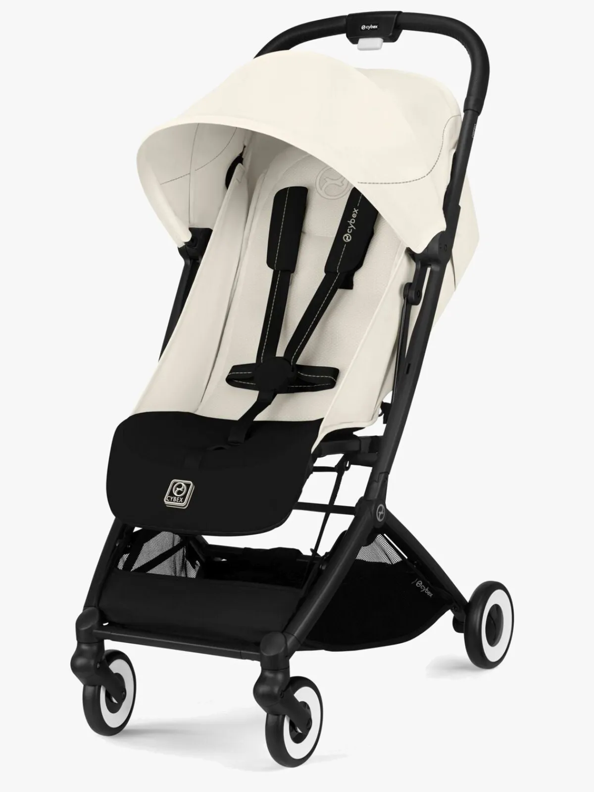 Cybex Rejseklapvogne-ORFEO Klapvogn, Black/Canvas White