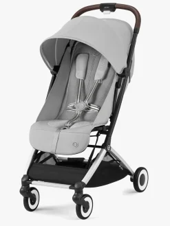 Rejseklapvogne|Cybex ORFEO Klapvogn, Fog Grey/Silver Grå
