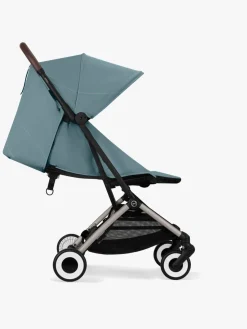 Cybex Rejseklapvogne-ORFEO Klapvogn, Taupe/Stormy Blue
