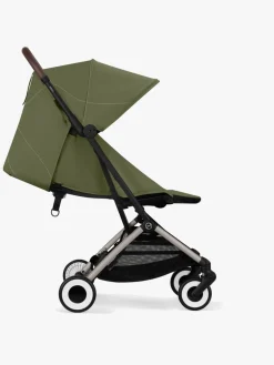 Cybex Rejseklapvogne-ORFEO Klapvogn, Taupe/Moss Green