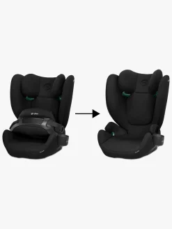 Autostole 15-36 Kg|Cybex Pallas B2 i-Size Autostol, Pure Black