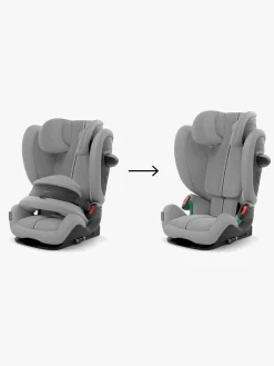 Autostole 9-36 Kg|Cybex Pallas G2 i-Size Plus Autostol, Stone Grey Grå