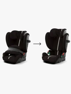Autostole 9-36 Kg|Cybex Pallas G2 i-Size Plus Autostol, Moon Black Sort