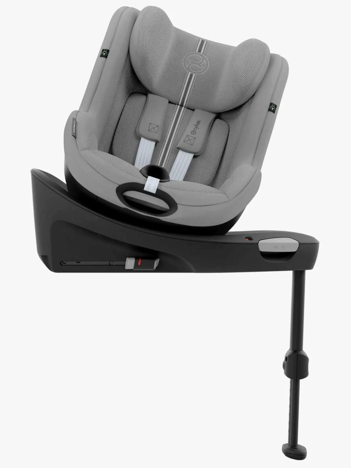 Autostole 9-36 Kg|Cybex Sirona G i-Size Plus Autostol, Stone Grey Grå