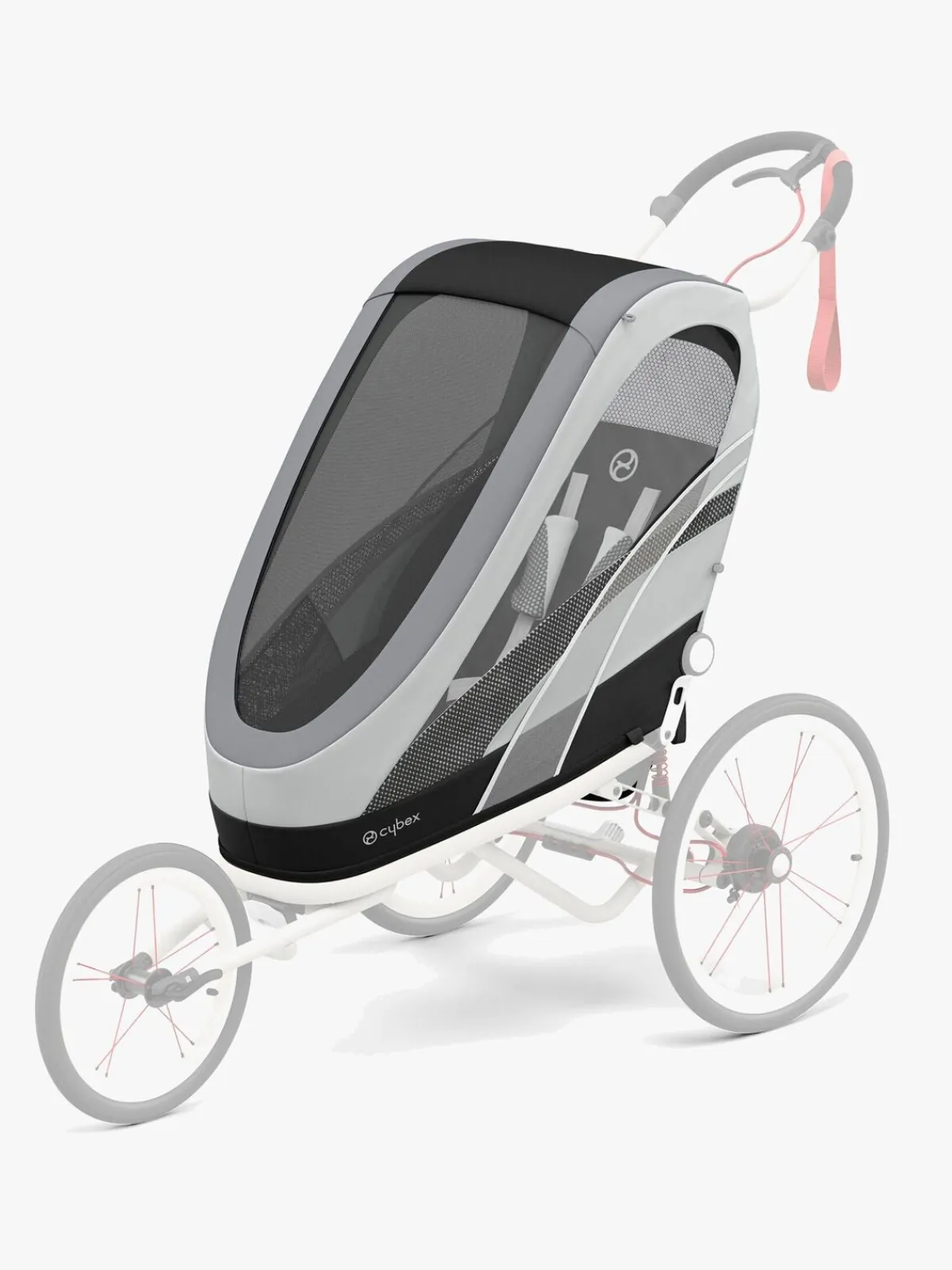 Vogndele|Cybex Sport ZENO Farvet Betræk, Medal Grey Grå
