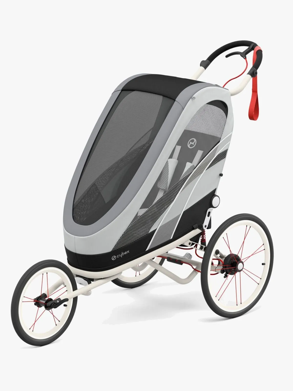 Vogndele|Cybex Sport ZENO Farvet Betræk, Medal Grey Grå