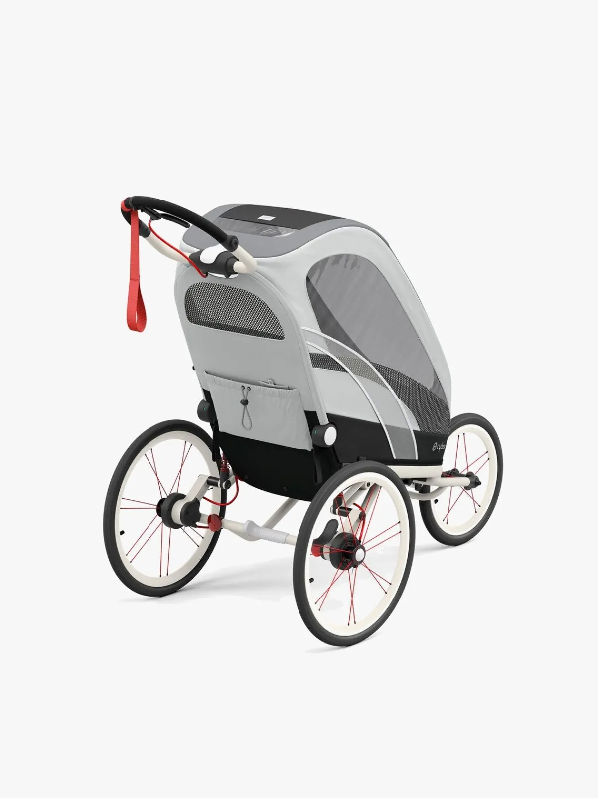 Vogndele|Cybex Sport ZENO Farvet Betræk, Medal Grey Grå