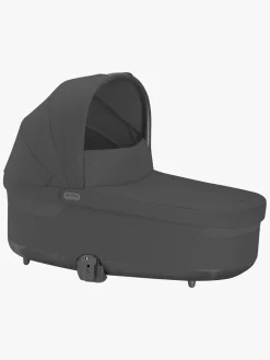 Cybex Vognpakker-TALOS S Lux Duovogn inkl. Beemoo Route i-Size Autostol Baby & ISOFIX Base, Moon Black/Black Stone
