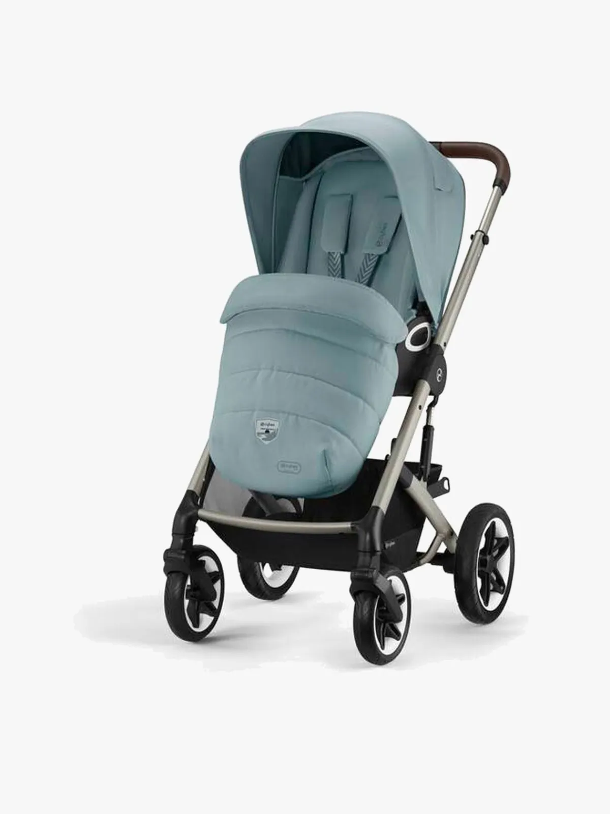 Cybex Duo- & Kombivogne-TALOS S Lux Duovogn, Stormy Blue/Tapue