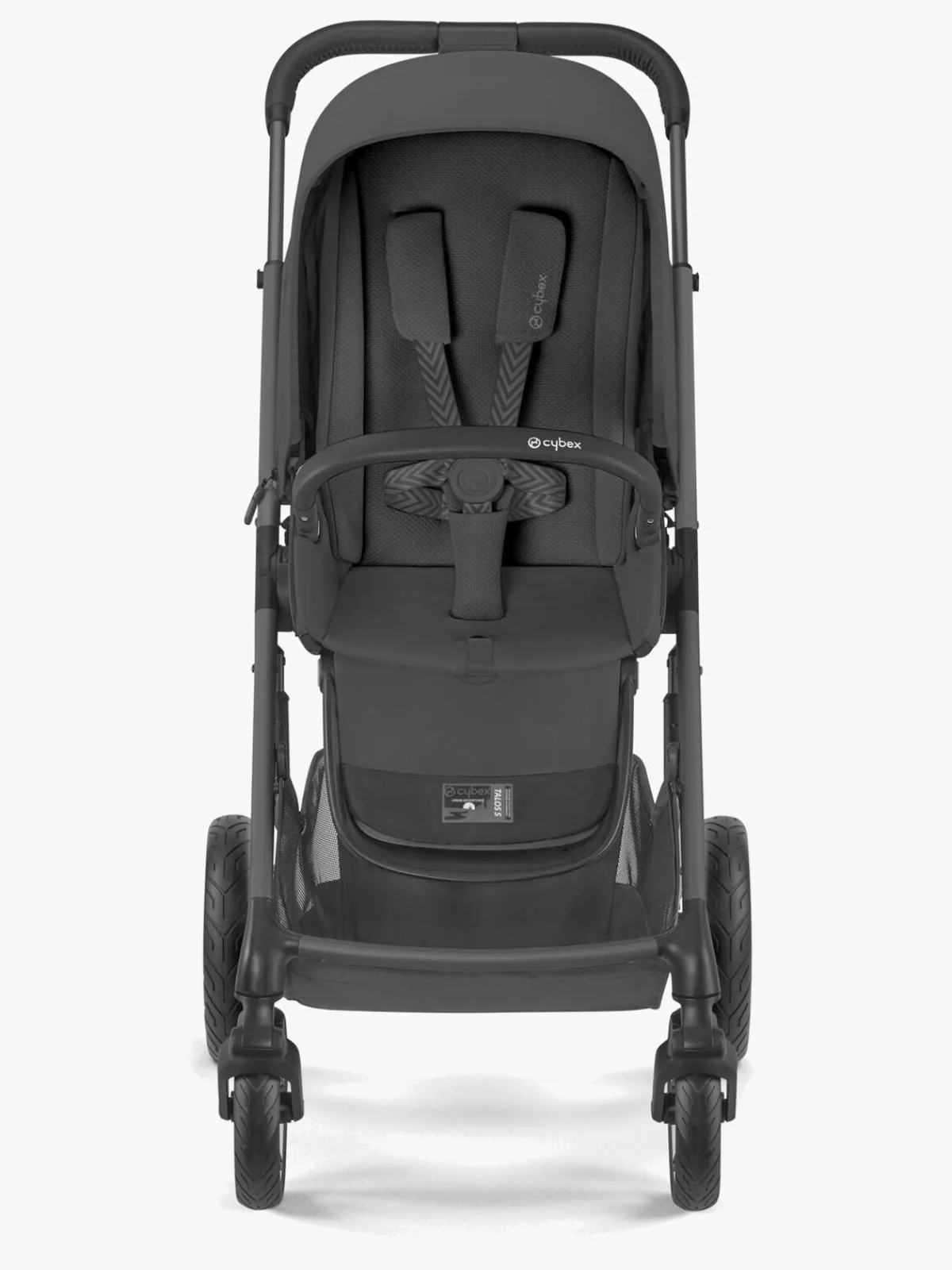 Klapvogne|Cybex TALOS S Lux Klapvogn, Moon Black/Black Sort