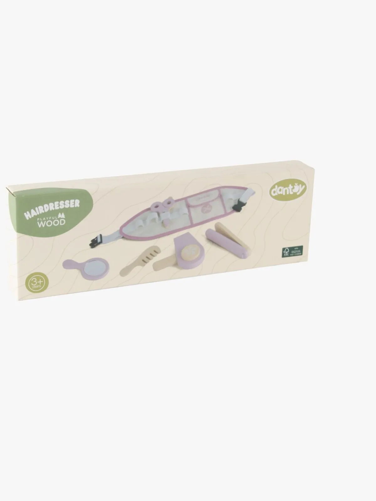Rolleleg|Dantoy Frisørbælte Wooden In Gift Box
