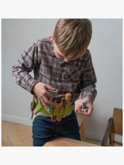 Rolleleg|Dantoy Værktøjsbælte Wood In Gift Box