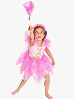 DenGodaFen Den Goda Fen Kostume Fe med Tilbehør 98-104 cm, Pink