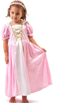 DenGodaFen Kostumer & Udklædning-Den Goda Fen Kostume Prinsessekjole, Rosa