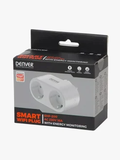 Børn Denver Lamper & Belysning-Smart Home-stik 2in1 SHP-102 , Hvid