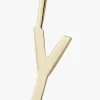 DesignLetters Design Letters Vedhæng Bogstav 10mm Y Gold