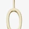 DesignLetters Graviditet-Design Letters Vedhæng Bogstav 10mm Q Gold