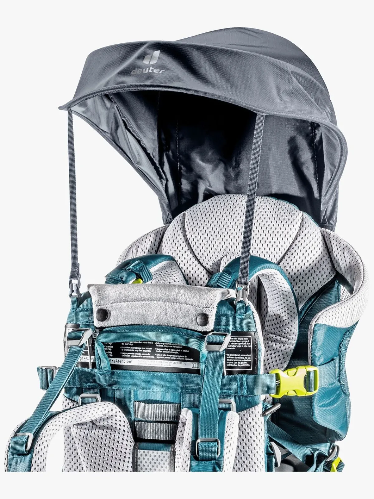 Deuter Bæreseler, Strækvikler & Bærestole-Kid Comfort Active SL Bærestol, Denim