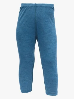 Undertøj|Uldtøj|Devold Breeze Baby Skiunderbukser, Blue Melange
