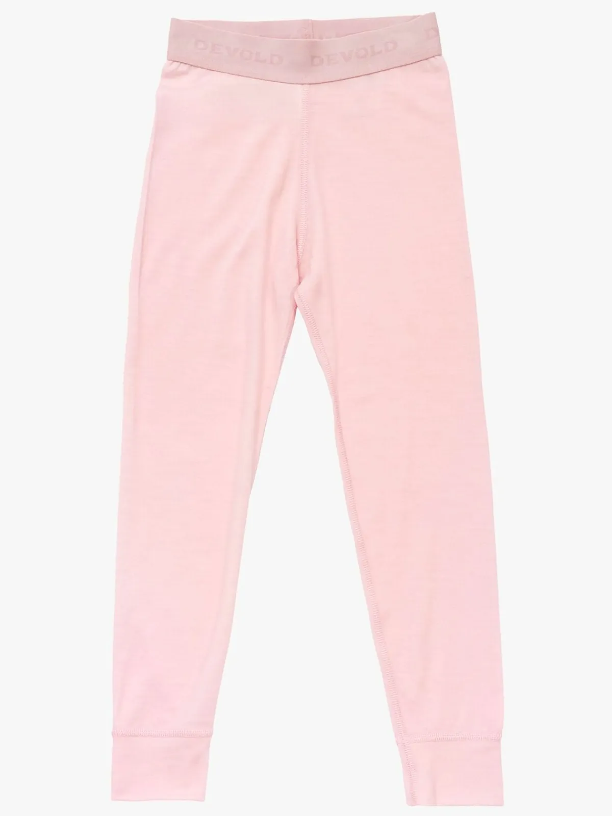 Børn Devold Undertøj|Uldtøj-Breeze Merino Lange Underbukser Kid, Chalk Pink