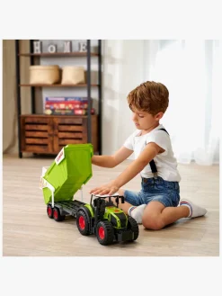 DickieToys Legetøjsbiler & -Fartøjer-Dickie Toys CLAAS Traktor med Anhænger