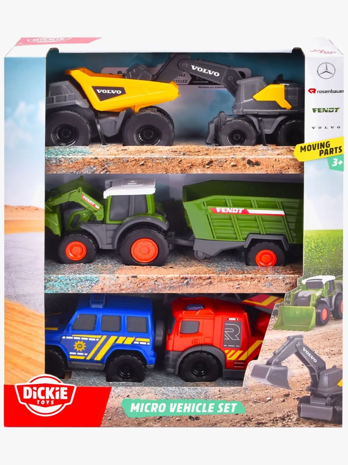 DickieToys Dickie Toys Mini Legetøjsbiler 5-pak