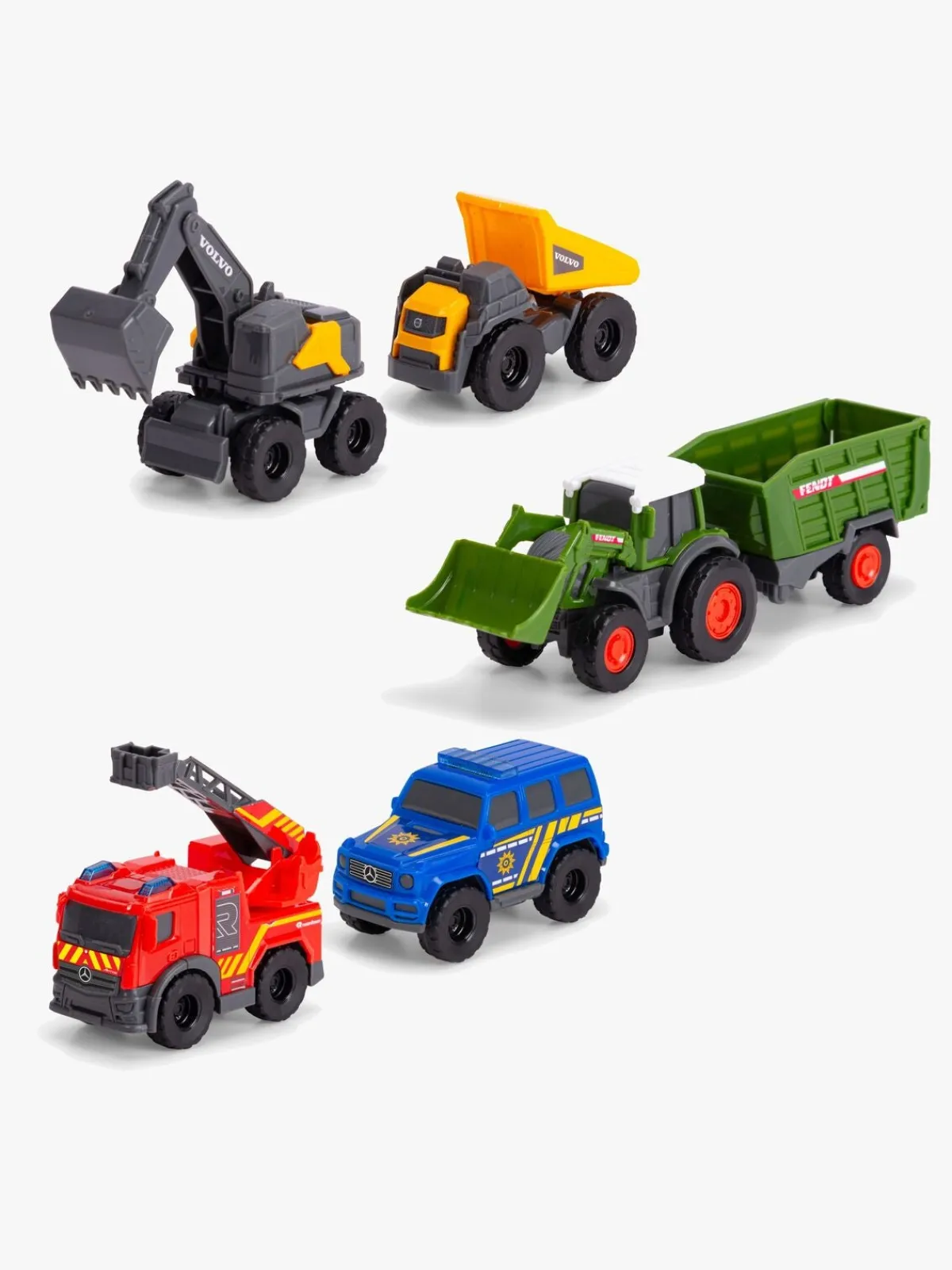 DickieToys Dickie Toys Mini Legetøjsbiler 5-pak