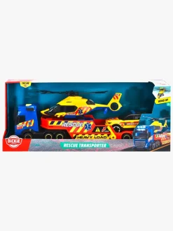 Legetøjsbiler & -Fartøjer|DickieToys Dickie Toys Redningstransport med Bil og Helikopter