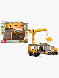 DickieToys Dickie Toys Volvo Parkeringshus med Byggekøretøjerer