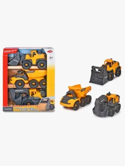 DickieToys Udelegetøj-Dickie Volvo Arbejdskøretøjer 3-pak