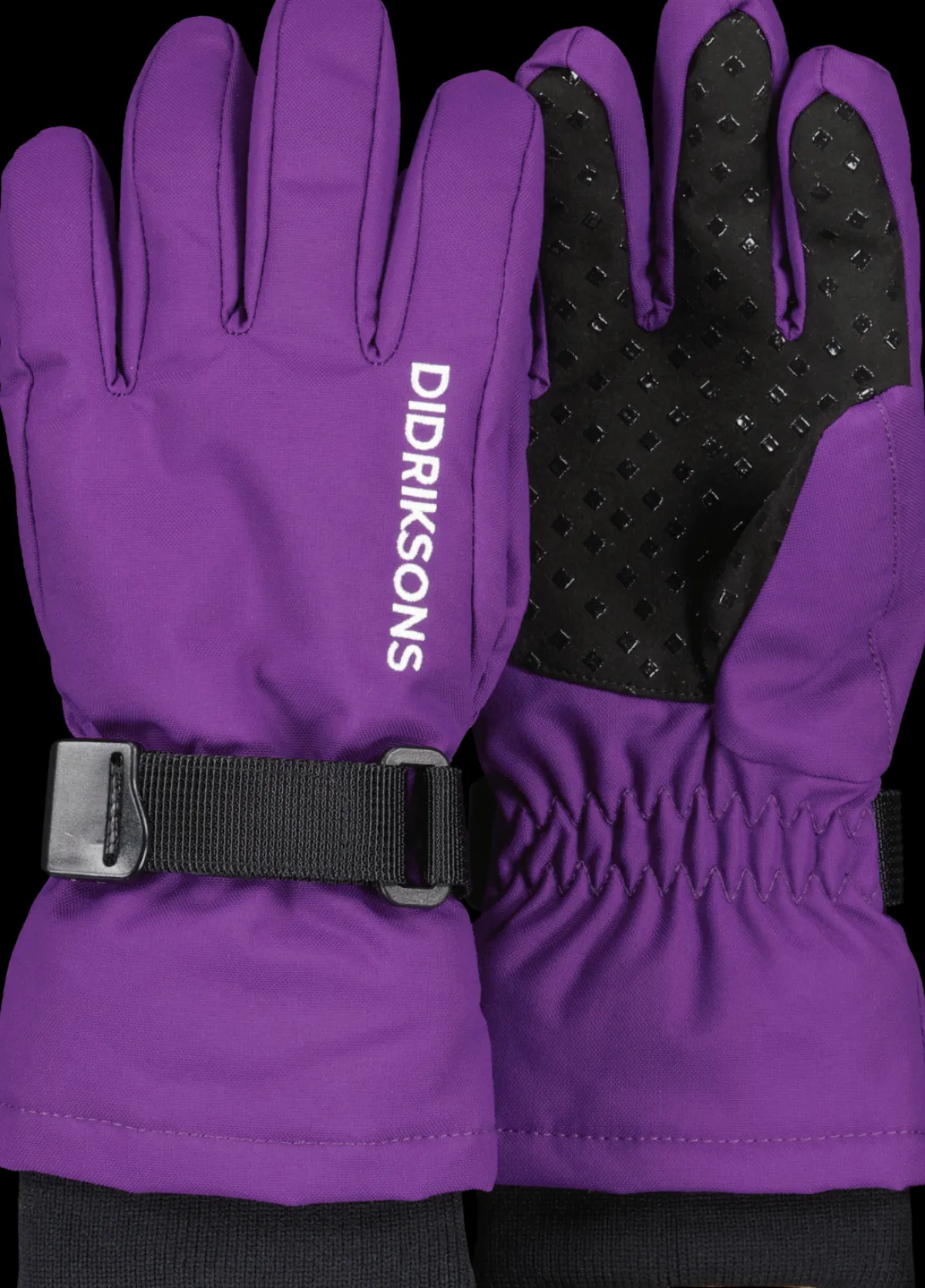 Børn Didriksons Tilbehør|Vintertøj-Biggles Handsker, Royal Purple